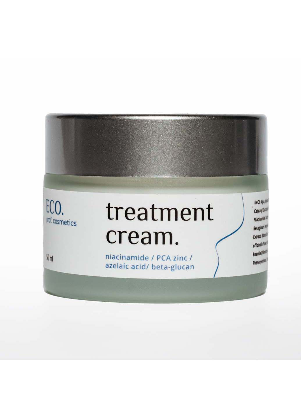 Ламелярный лечебный крем для жирной и комбинированной кожи Treatment cream 50 мл Eco.prof.cosmetics (266997284)