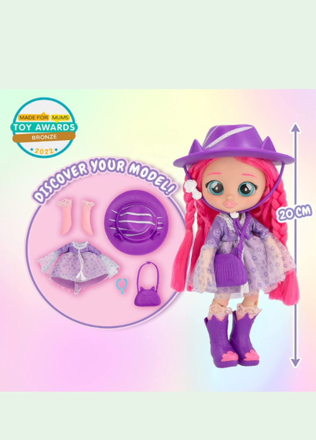 Лялька Кеті від Cry Babies BFF Katie Fashion Doll, від 4 р IMC Toys (267147901)