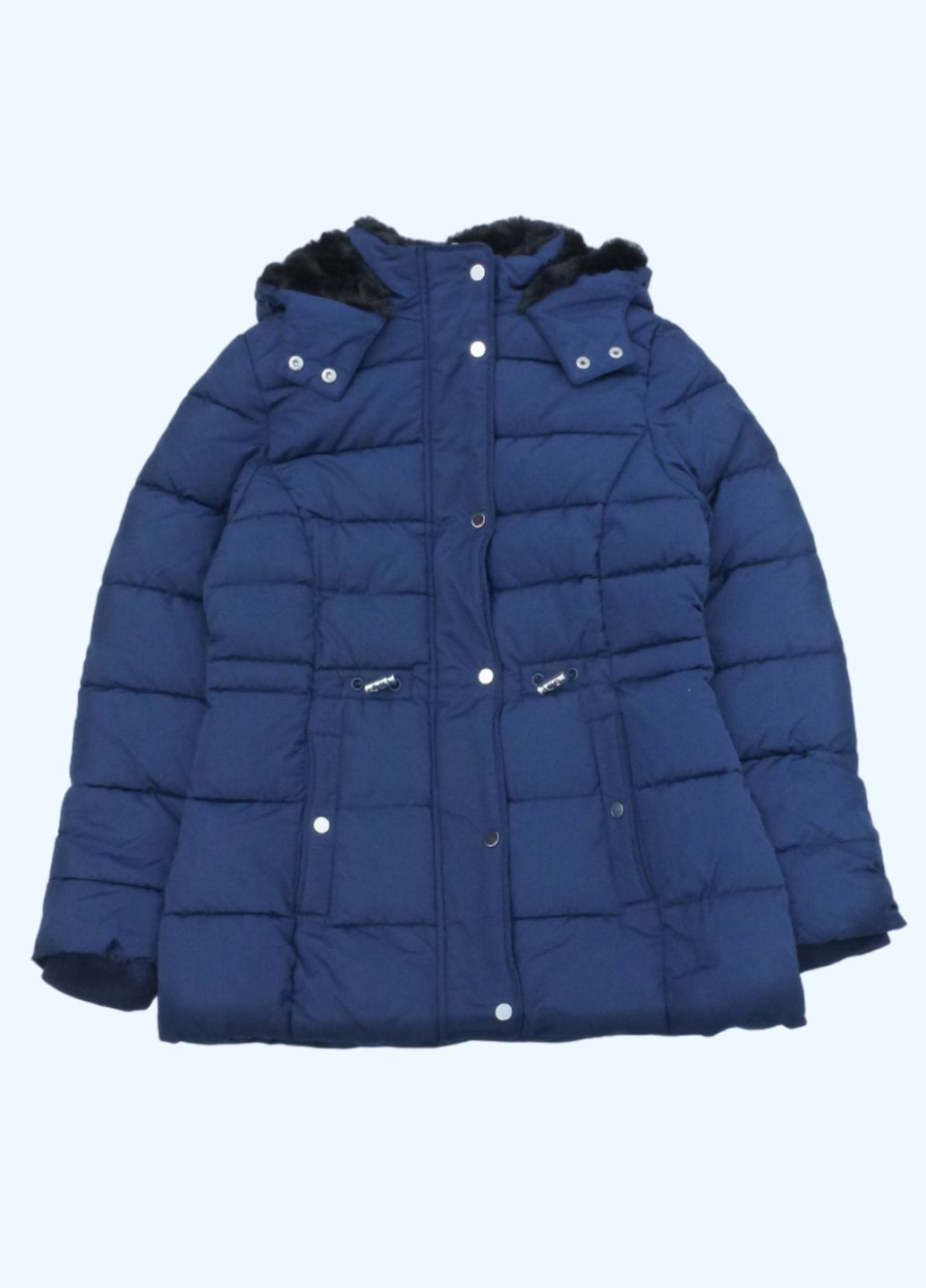Синя зимня куртка зимова стьобана, єврозима, 140-146 см, 10-11 р George