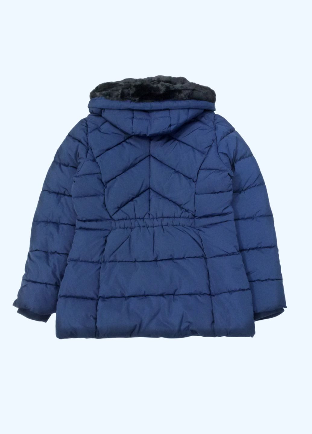 Синяя зимняя куртка зимняя стеганная, еврозима, 140-146 см, 10-11 л George