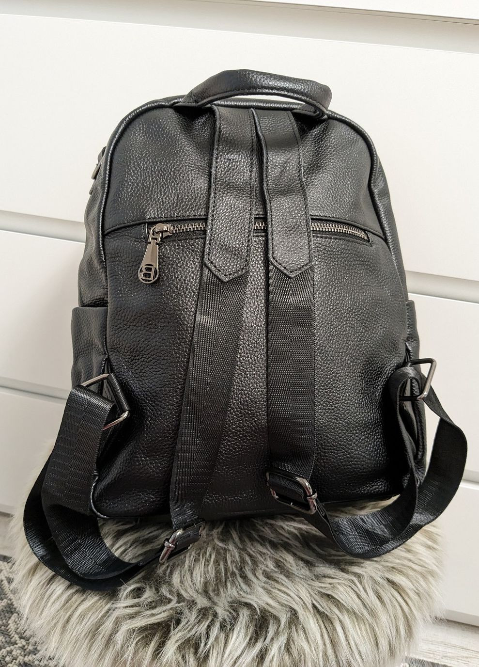 Шкіряний рюкзак-сумка для формату А4 Vishnya (267024951)