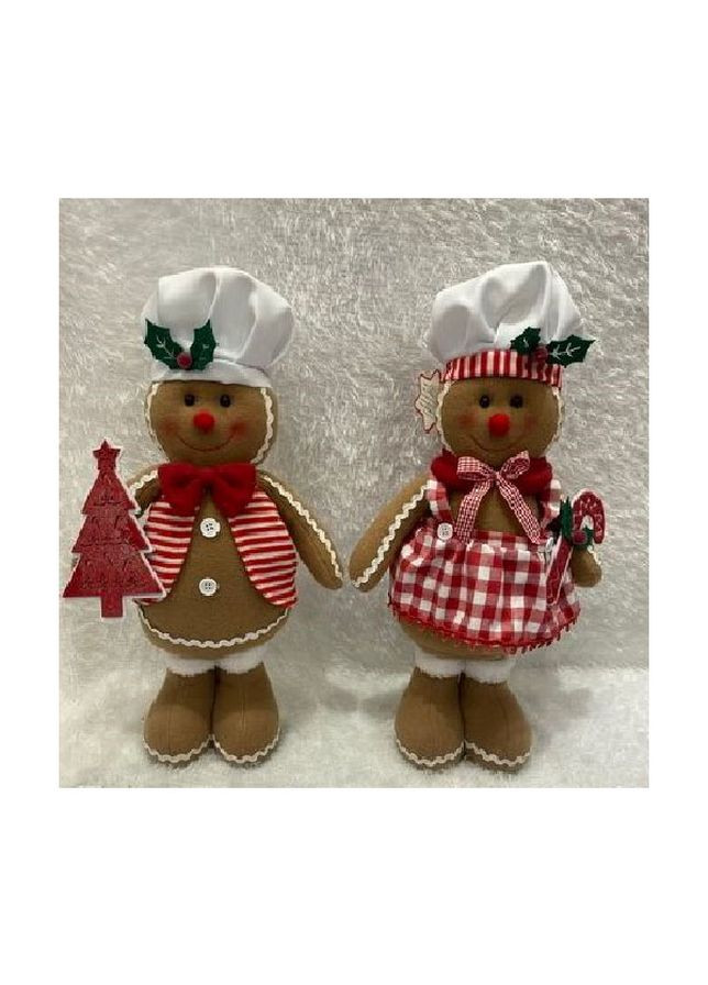 Фігура новорічна "Gingerbread Man" 40см Home (267025351)