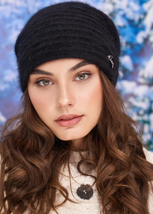 Ніжна пухнаста шапка Braxton (267085958)