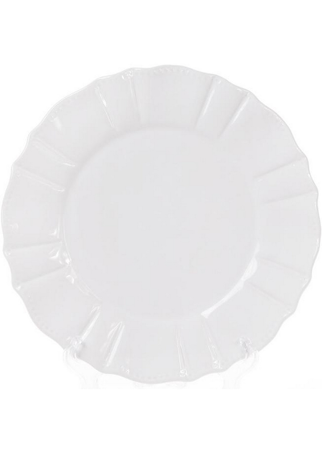 Набор 6 обеденных тарелок Leeds Ceramics SUN, каменная керамика Ø26х2 см Bona (267148971)