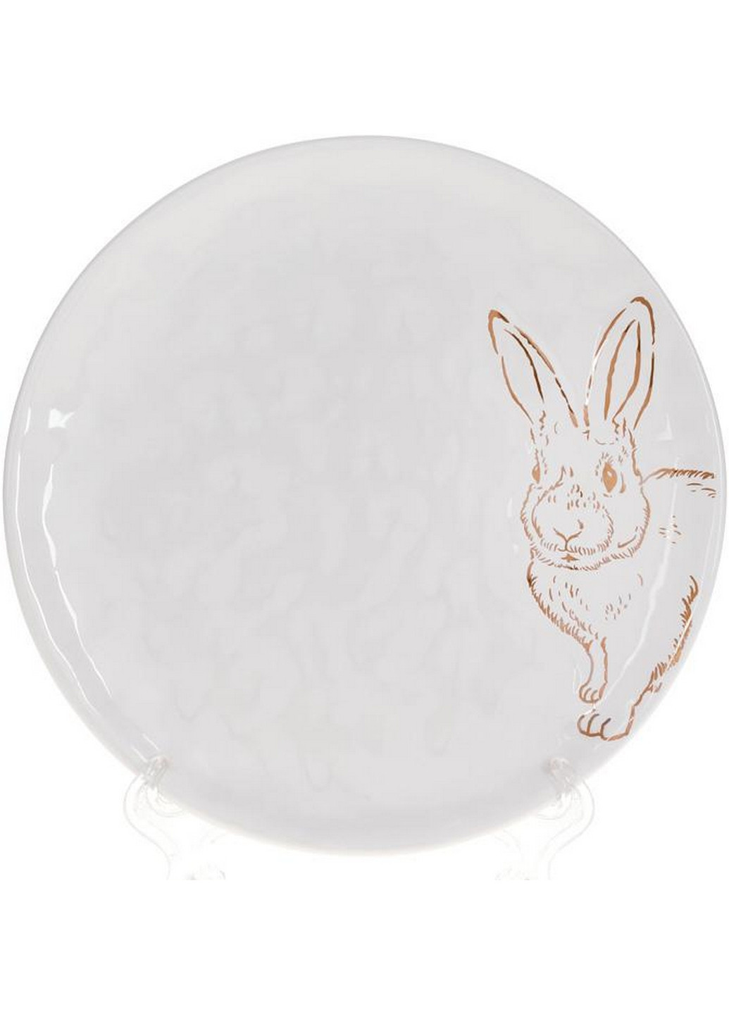 Набор 4 керамических тарелки "Bunny" Ø21х2 см Bona (267148925)