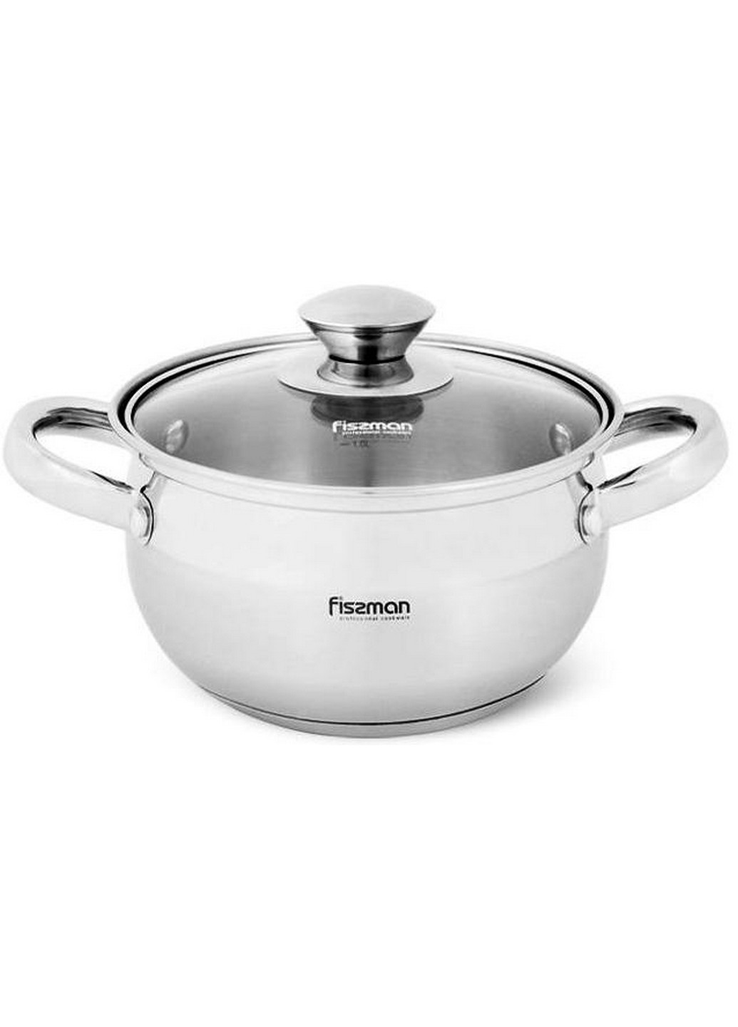 Кастрюля Prime из нержавеющей стали Ø24хØ20х13,5 см Fissman (267149406)