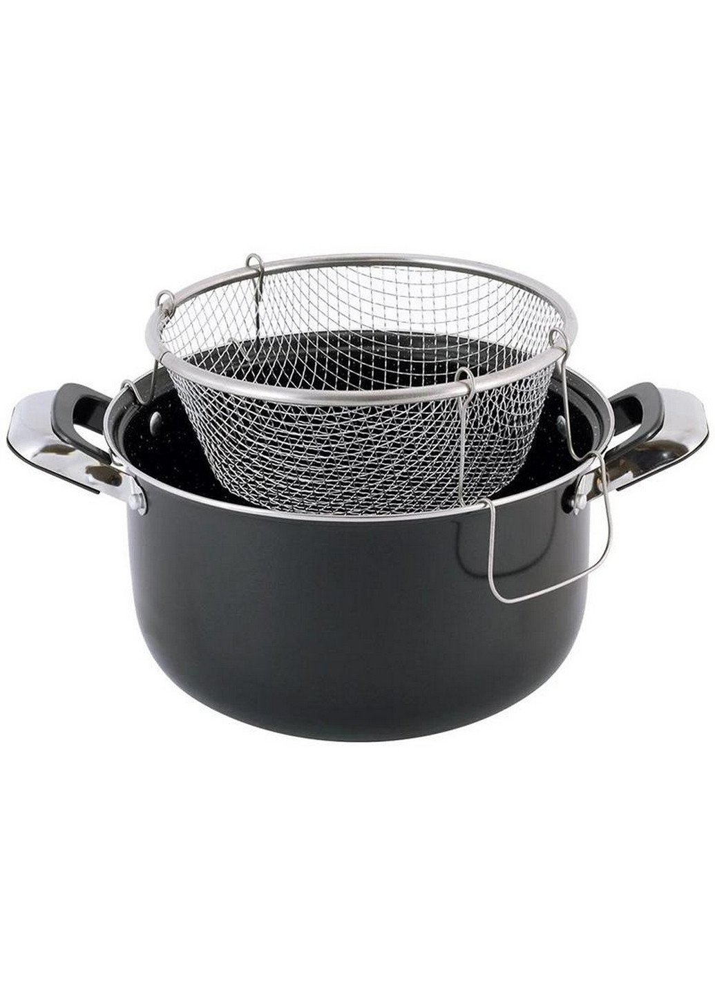 Кастрюля-фритюрница Lexine Ø22х13 см, Ø19х8 см Kamille (267149357)