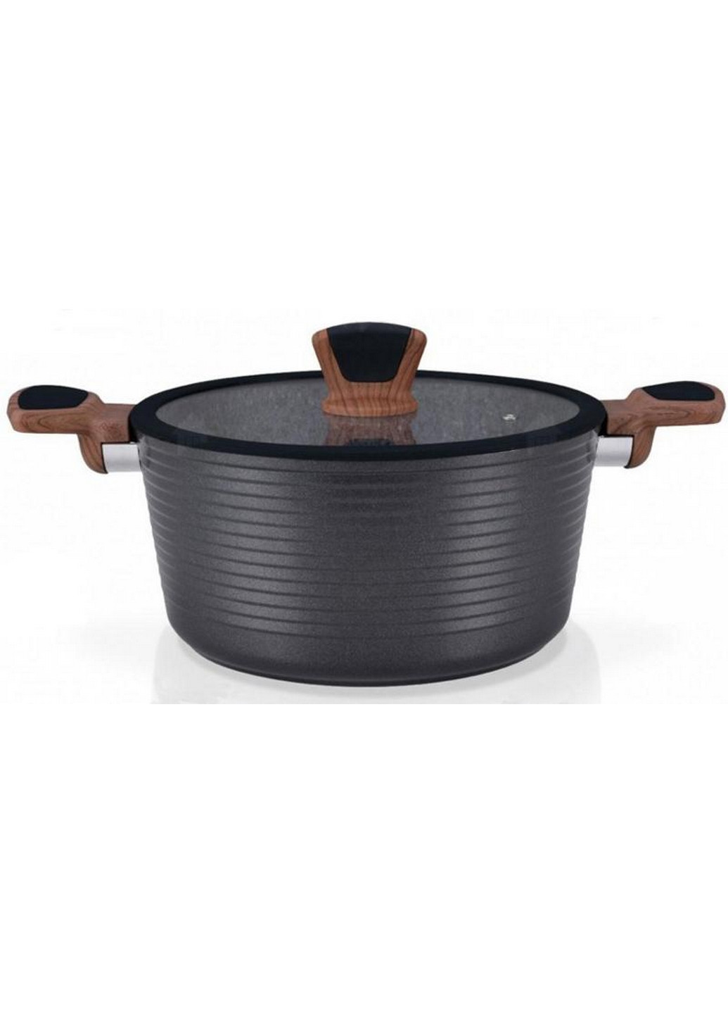 Кастрюля Diamond Grey Ø28хØ21х13,5 см Fissman (267149594)