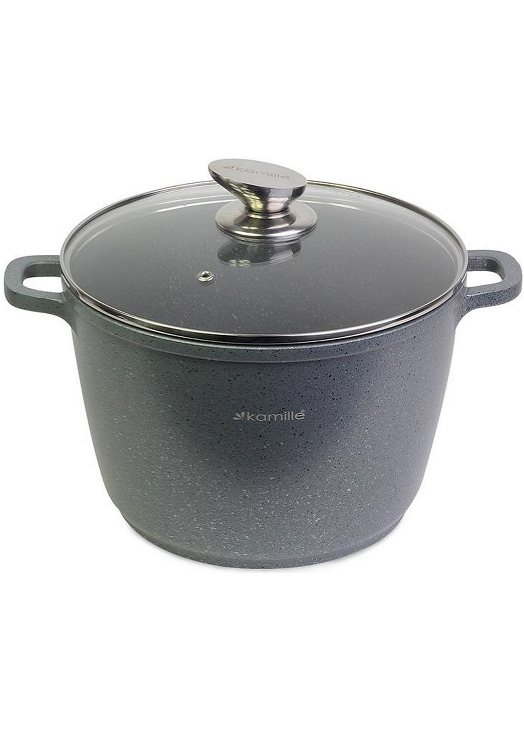 Каструля Landes Grey з литими алюмінієвими ручками Ø28х20 см Kamille (267149281)