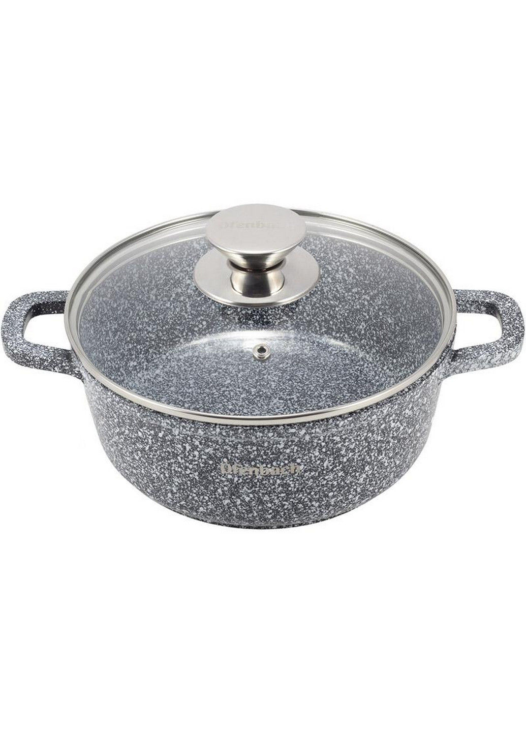 Кастрюля Snow Marble индукционная с антипригарным покрытием Ø28х12,5 см Ofenbach (267149392)