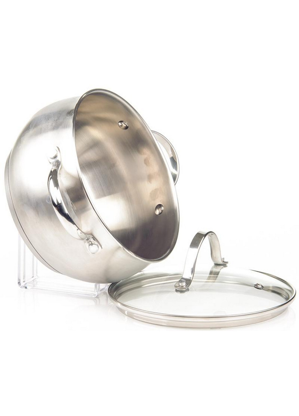 Кастрюля Martinez пузатая из нержавеющей стали Ø18хØ14,5х10 см Fissman (267149420)