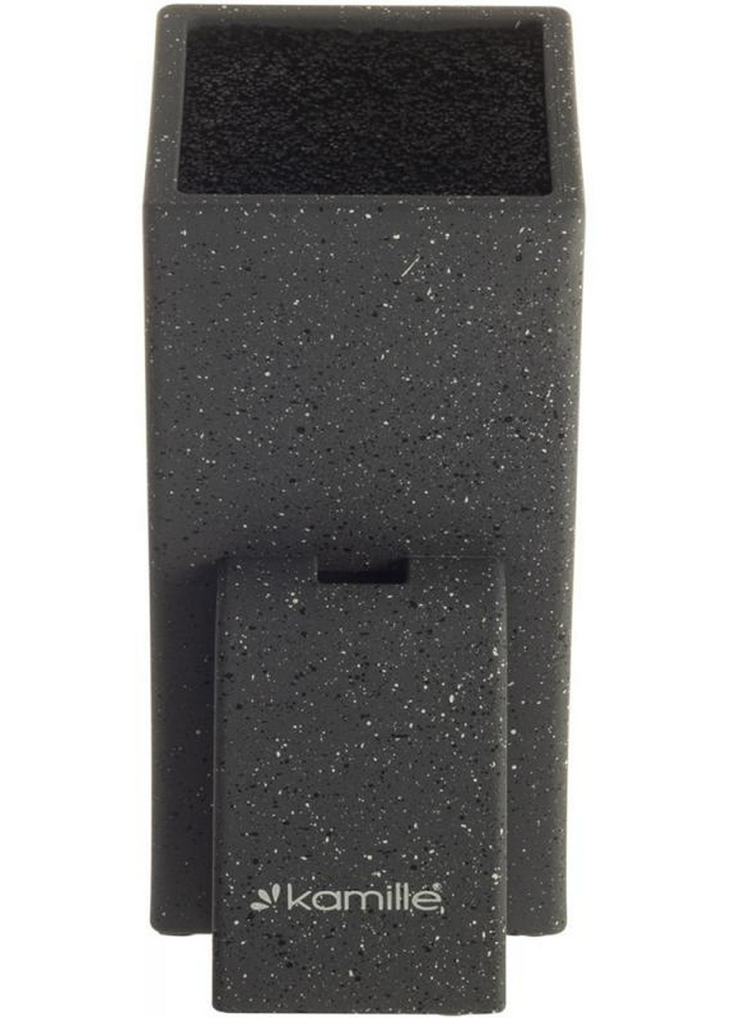 Подставка-колода для ножей Brash Stand, с наполнителем 10,5x10,5х26 см Kamille (267149288)