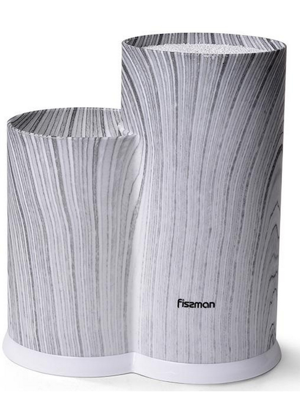 Подставка-колода Graphite для кухонных ножей и ножниц, двойная 23х11х11 см Fissman (267149529)