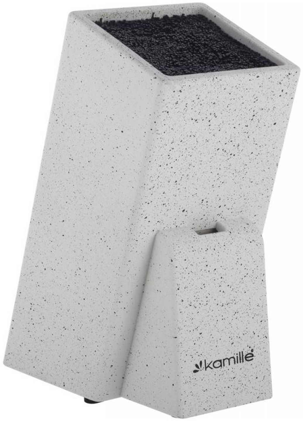 Подставка-колода для ножей Brash Stand, с наполнителем 10,5x10,5х26 см Kamille (267149284)