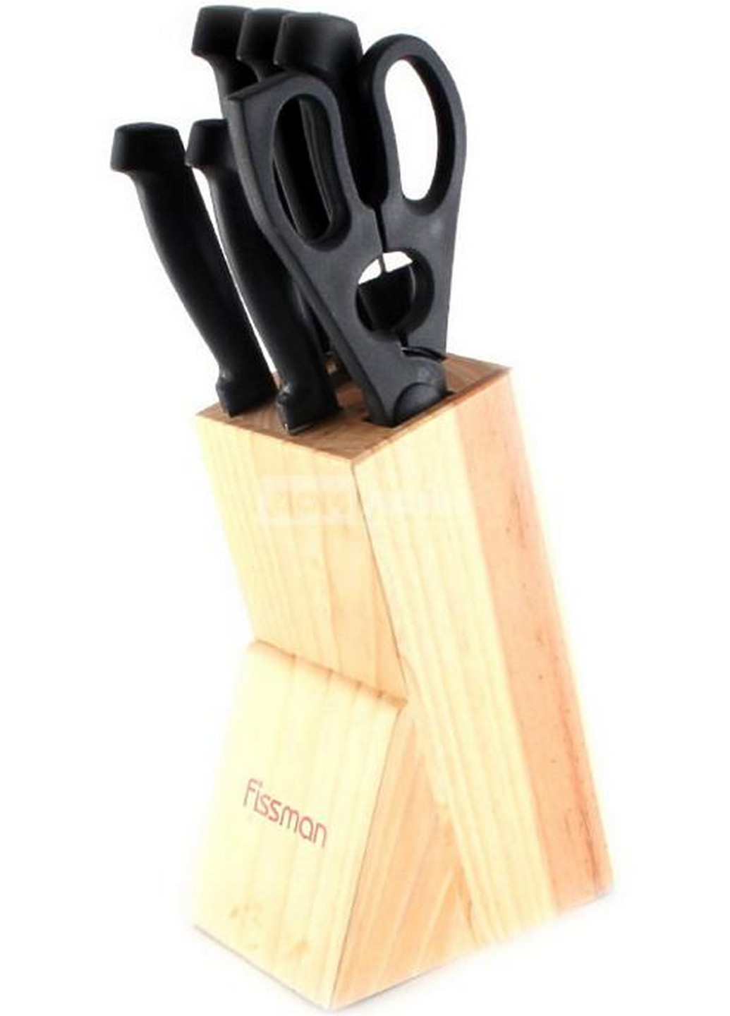 Набор кухонных ножей Centrum 7 предметов 20 см, 20 см, 20 см, 12 см, 9 см Fissman (267149451)