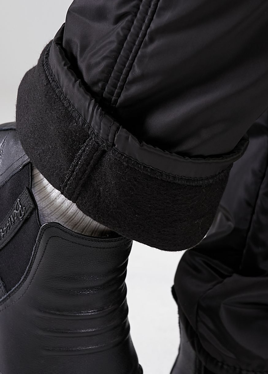 Черные спортивные зимние брюки Tailer