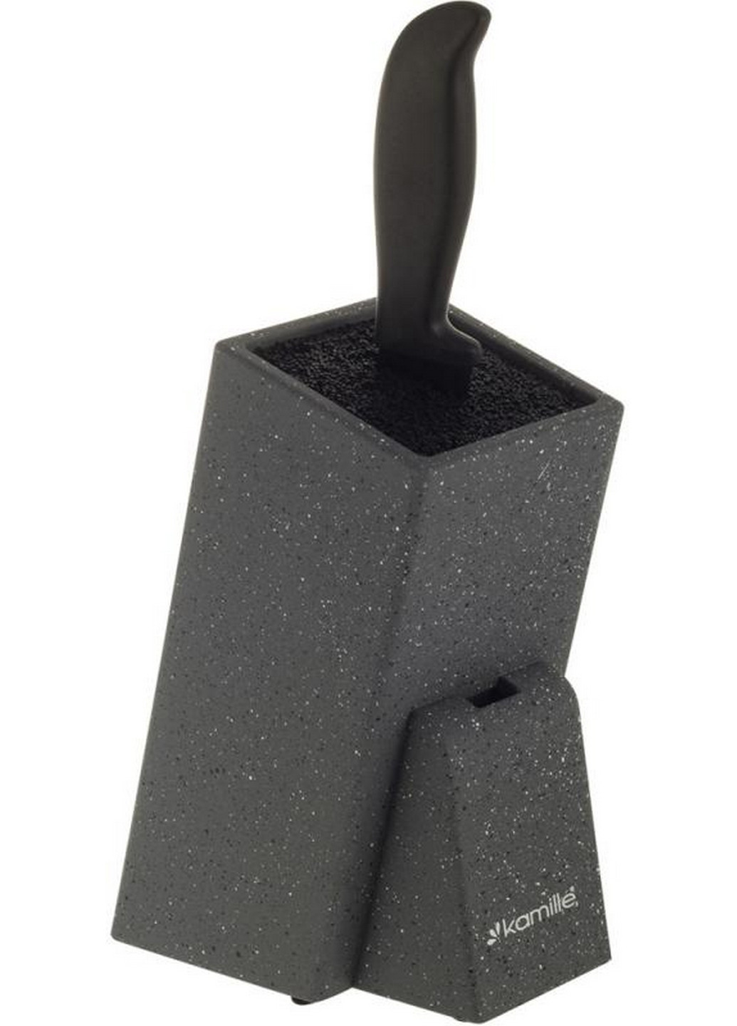 Подставка-колода для ножей Brash Stand, с наполнителем 10,5x10,5х26 см Kamille (267150032)
