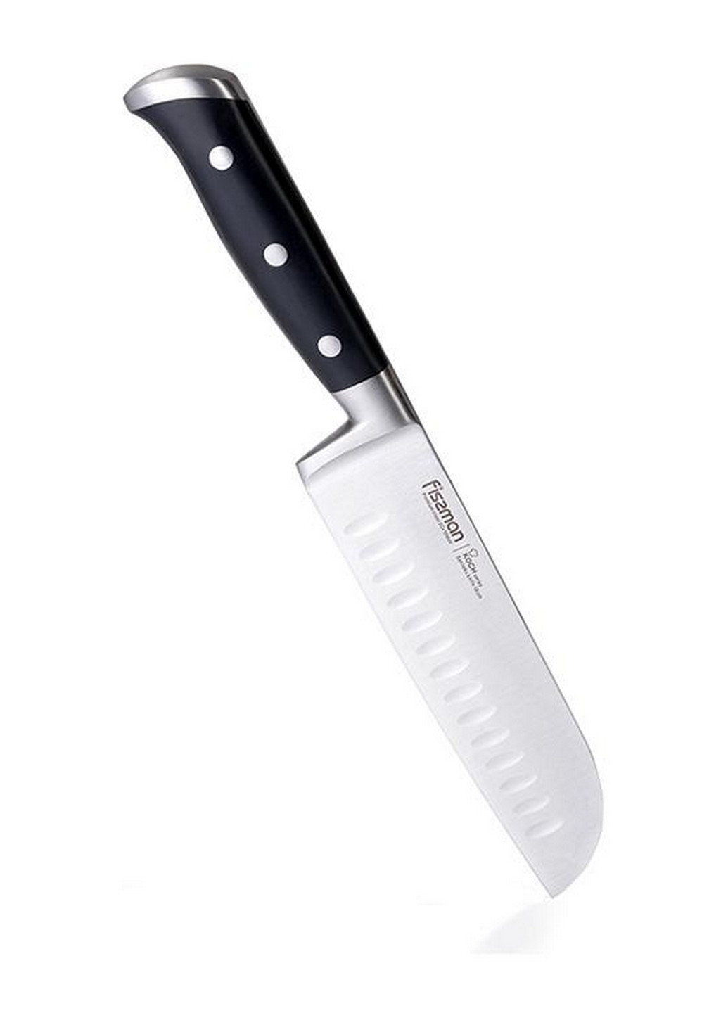 Нож сантоку Koch из нержавеющей стали 13х14 см Fissman (267150250)