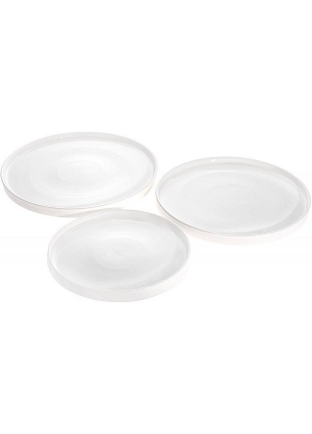 Тарелка обеденная White City, набор 2 тарелки, фарфор Ø25х2 см Bona (267149837)