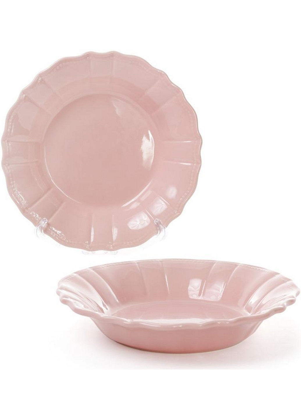 Набор 6 глубоких тарелок Leeds Ceramics SUN, каменная керамика Ø23х4 см Bona (267149931)