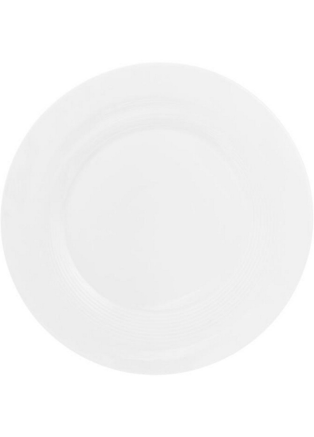 Набор 4 фарфоровые подставные тарелки "White City" (фарфор) Ø30 см Bona (267149925)