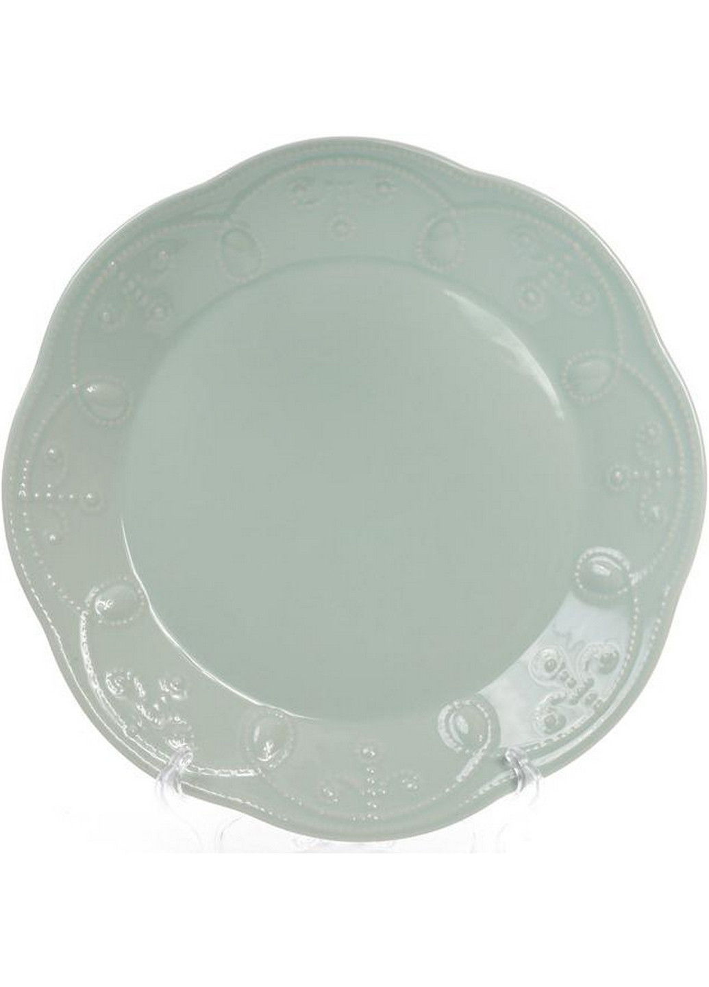 Набор 6 обеденных тарелок Leeds Ceramics, каменная керамика Ø28,5х3 см Bona (267149967)