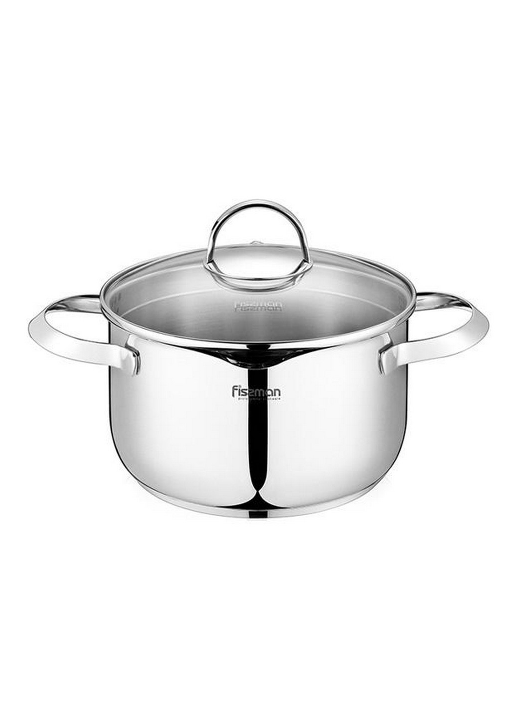 Каструля Callisto зі скляною перфорованою кришкою Ø18х8,5хØ14,5 см Fissman (267150338)