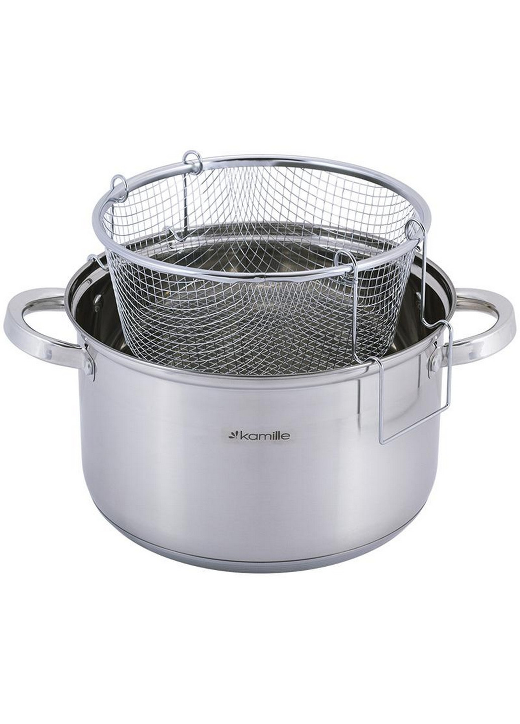 Каструля Mystery з друшляком-пароваркою Ø24х14,5 см Kamille (267150068)