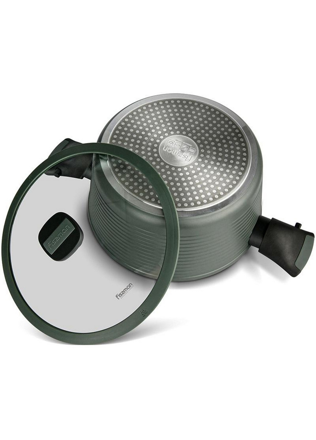 Кастрюля Brilliant со съемными ручками Ø20хØ16,5х10 см Fissman (267150309)