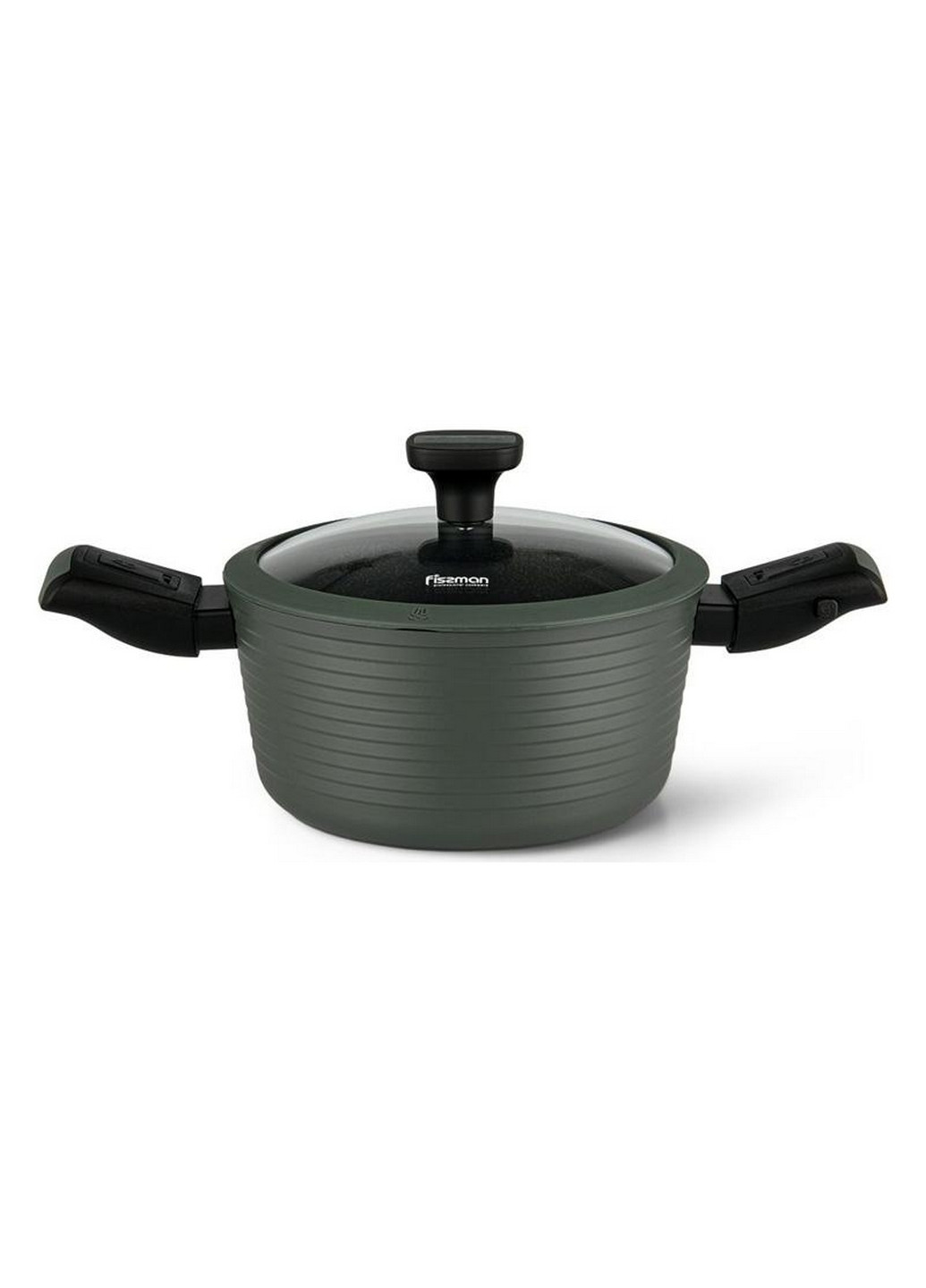 Кастрюля Brilliant со съемными ручками Ø20хØ16,5х10 см Fissman (267150309)
