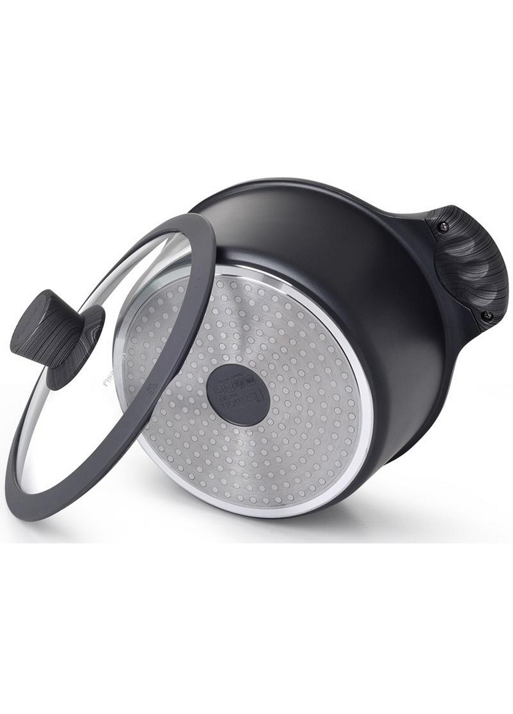 Каструля Prestige з антипригарним покриттям Greblon С3 Ø20хØ16х10 см Fissman (267150349)