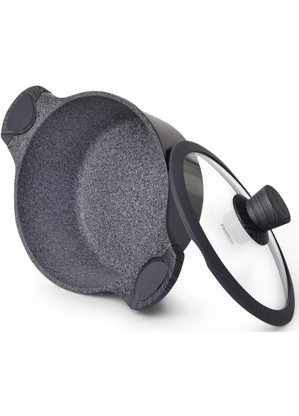 Каструля Prestige з антипригарним покриттям Greblon С3 Ø20хØ16х10 см Fissman (267150349)