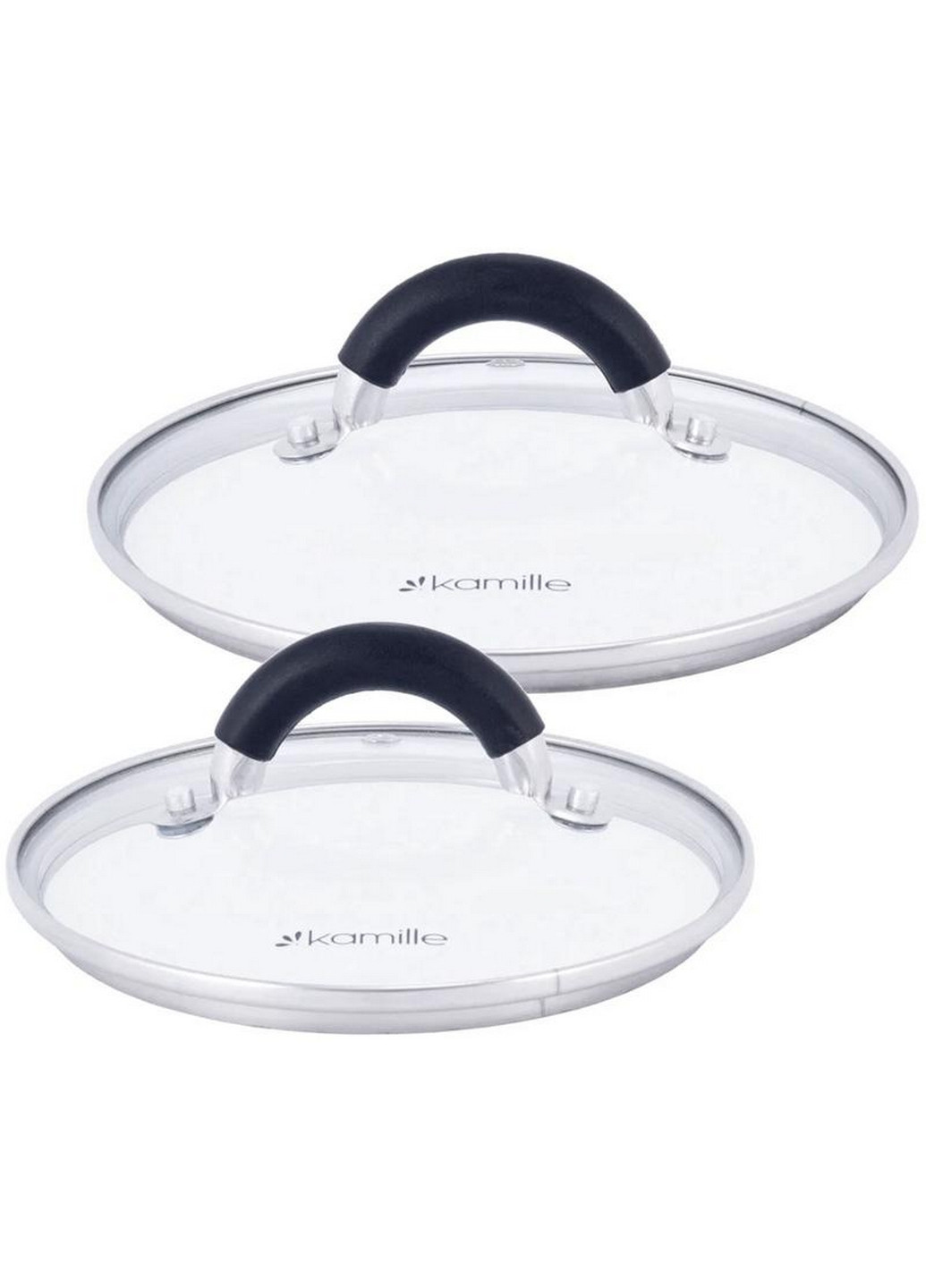 Набор 3 кастрюли Marsaili с силиконовыми ручками Ø16х10 см, Ø18х11 см, Ø20х11,5 см Kamille (267150086)