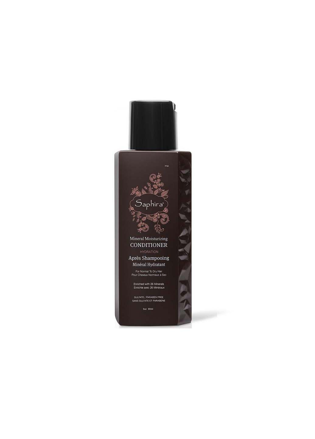 Мінеральний кондиціонер для зволоження волосся Hydration 90 мл Saphira (267157512)