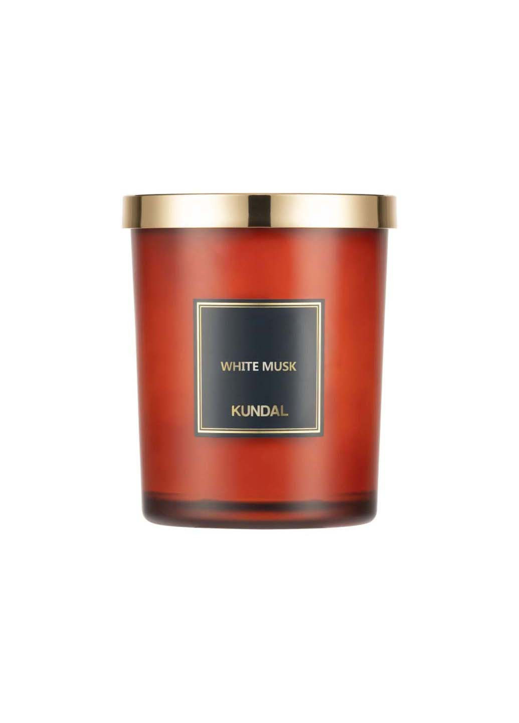Соєва аромасвічка Perfume Natural Soy Candle White Musk 500 г Kundal (267157473)