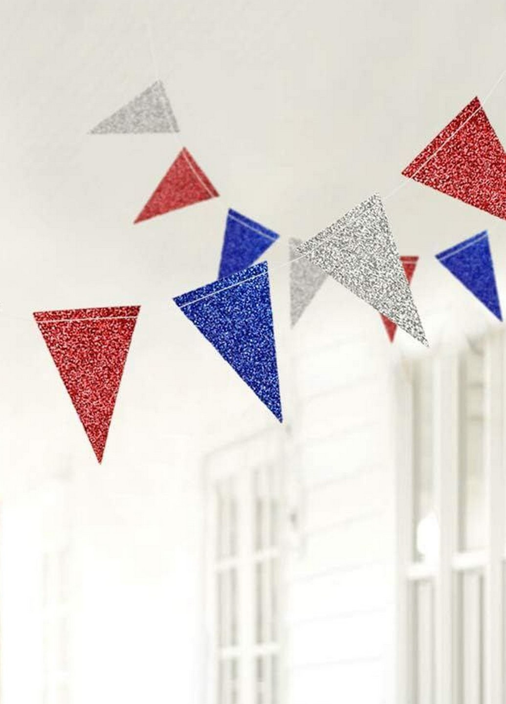 Набір з 4 святкових декоративних прапорців Adele (267230602)