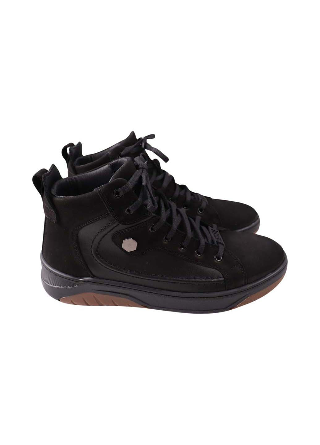 Черные зимние ботинки Vadrus
