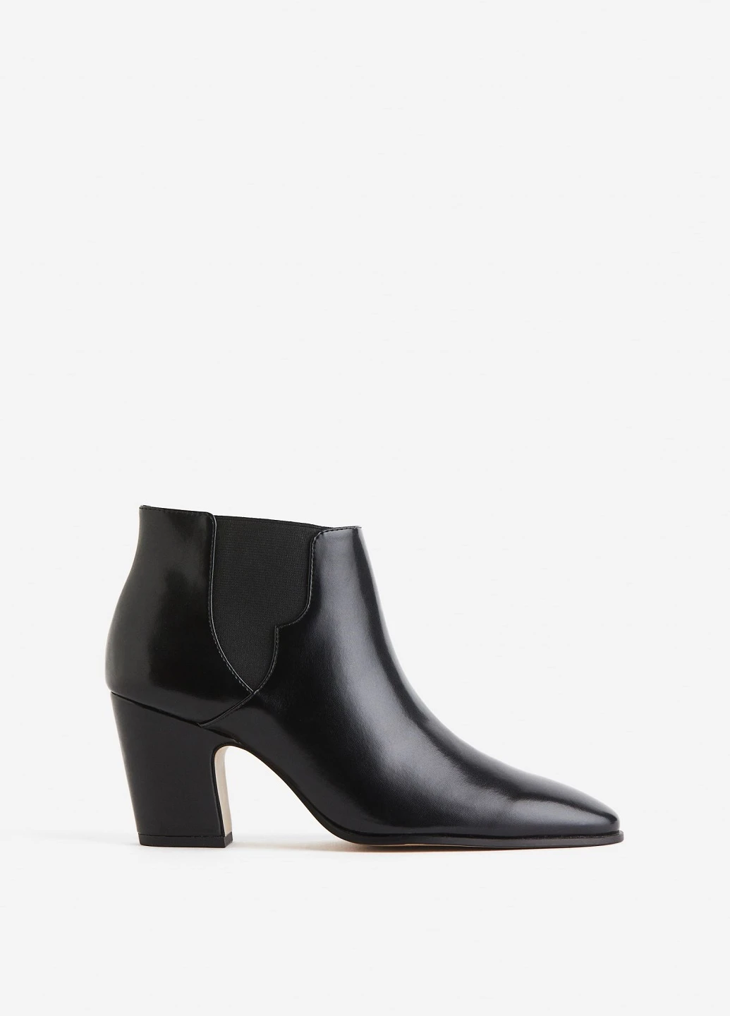 Черные демисезонная ботильоны H&M