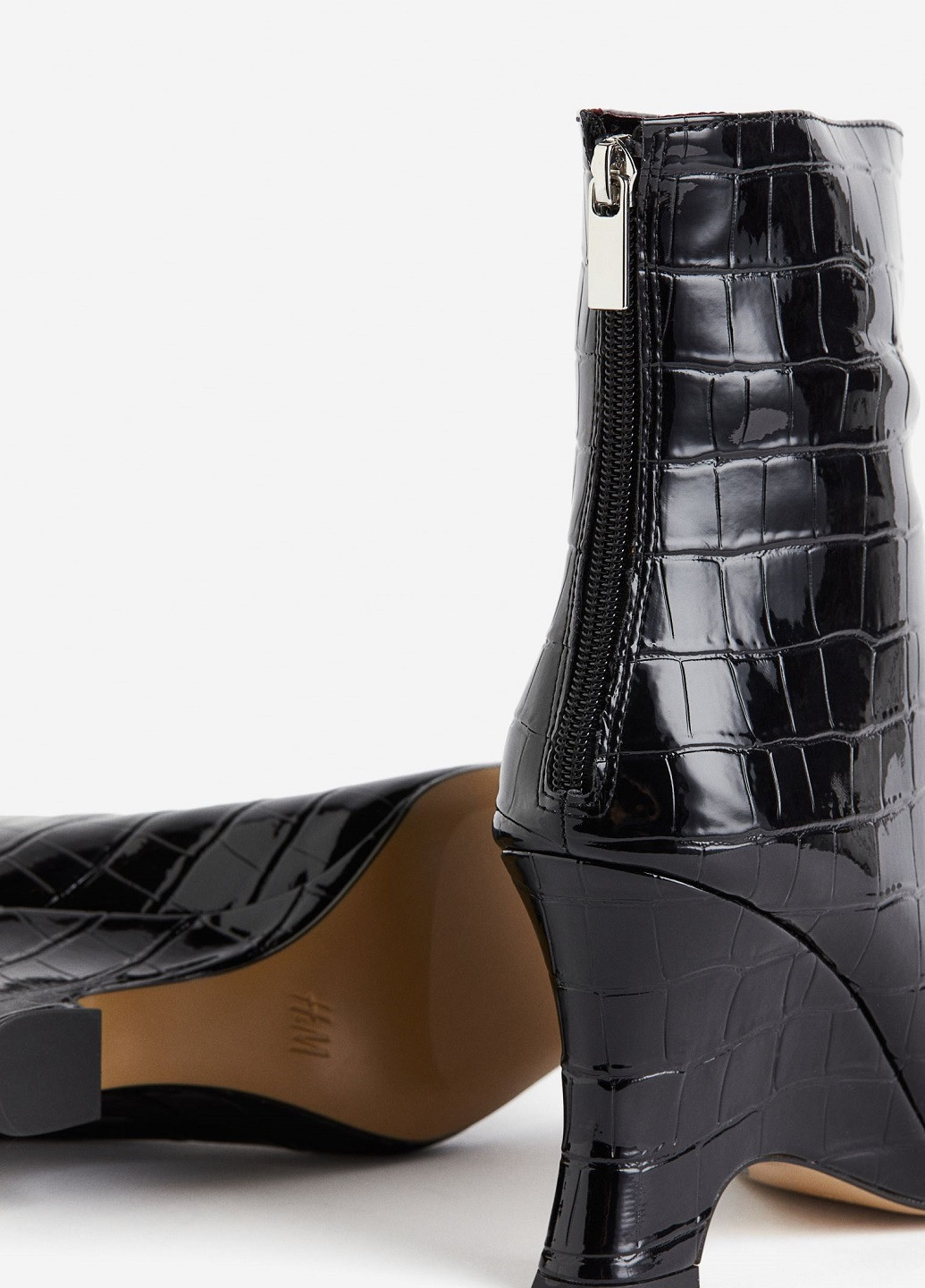 Чорні демісезонна ботильйони H&M