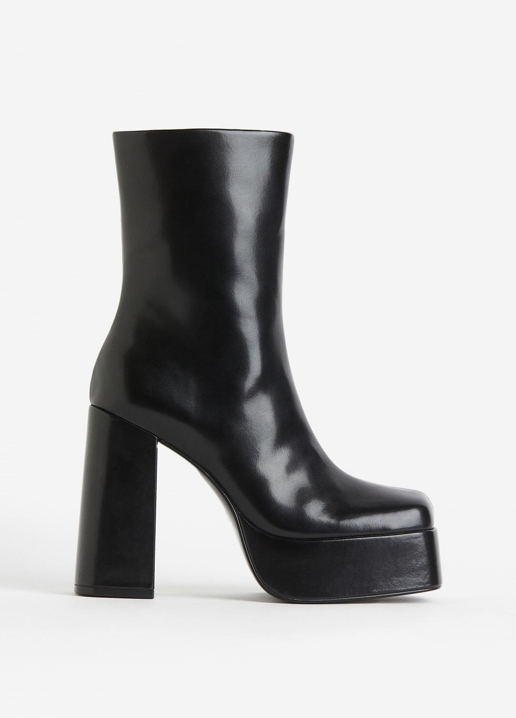 Черные демисезонная ботильоны H&M