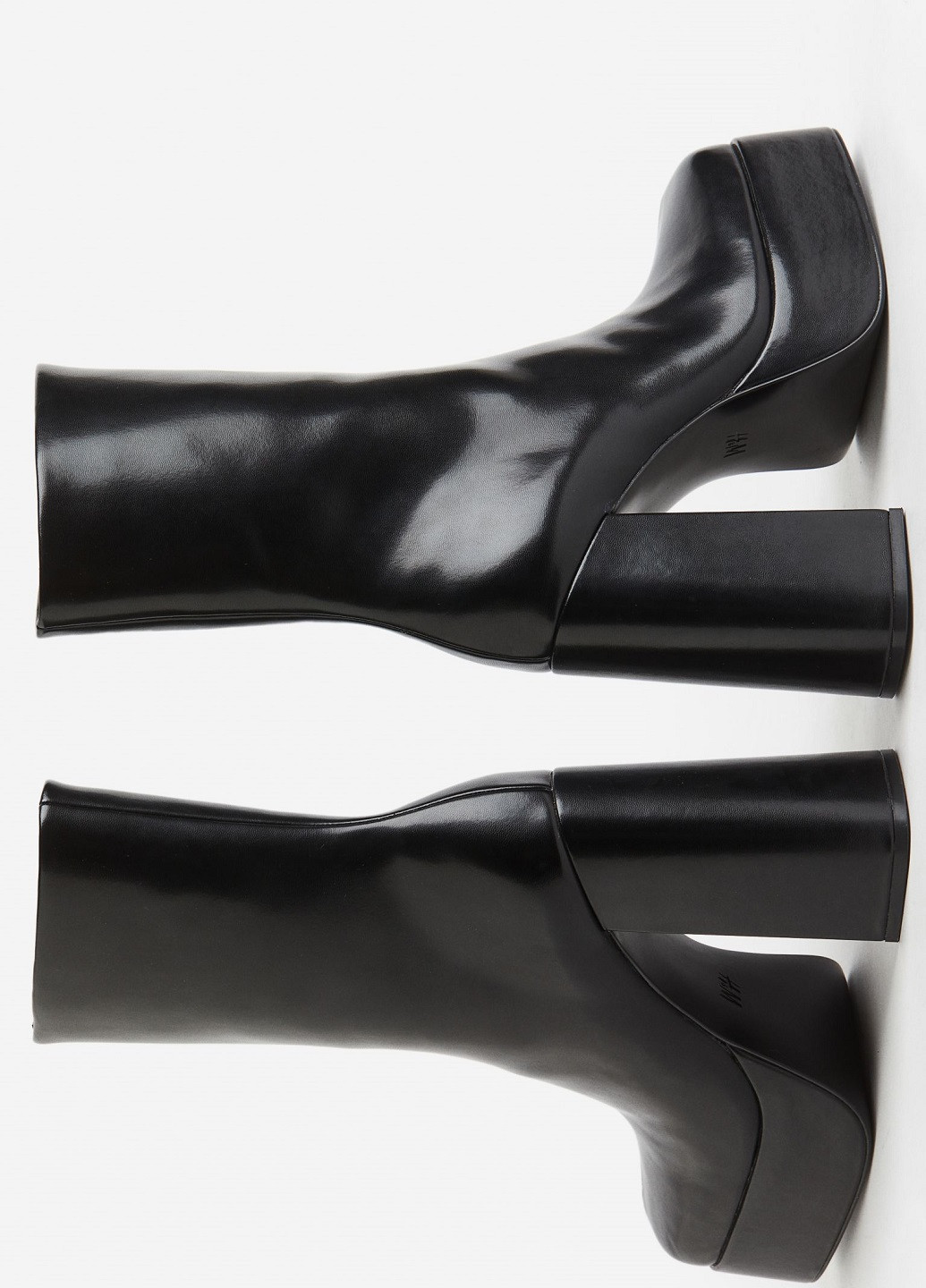 Черные демисезонная ботильоны H&M