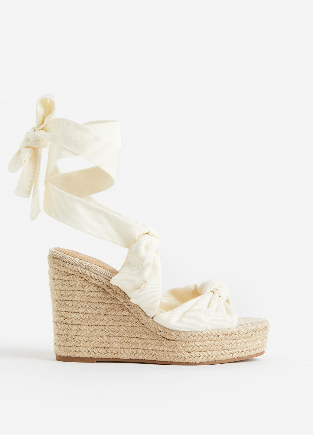 Білі еспадрильї H&M однотонний (267223877)