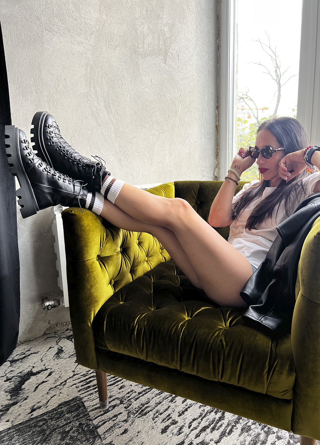 Осенние ботинки берцы Rayskaya woman