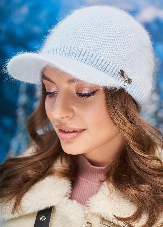 Теплая пушистая бейсболка «Долорес» Braxton (267227365)