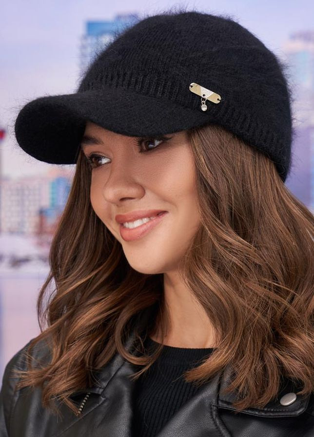 Теплая пушистая бейсболка «Долорес» Braxton (267227359)