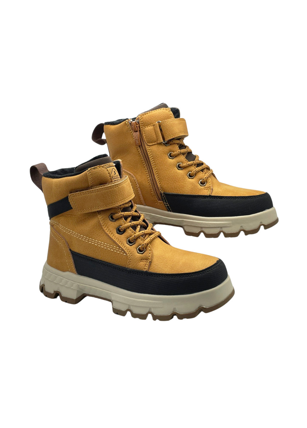 Коричневые повседневные осенние зимние ботинки Jong Golf