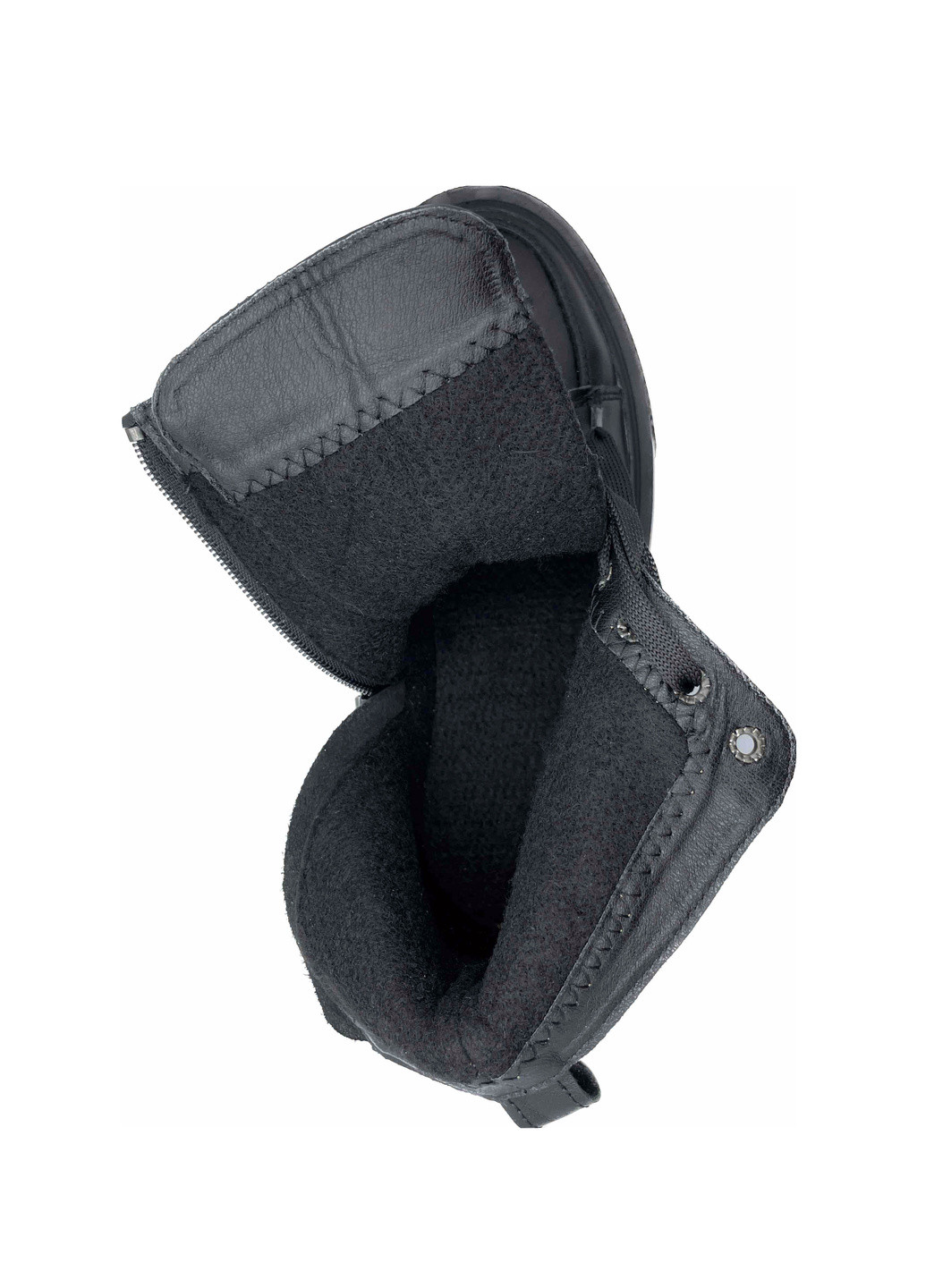 Черные повседневные осенние демисезонные ботинки No Brand