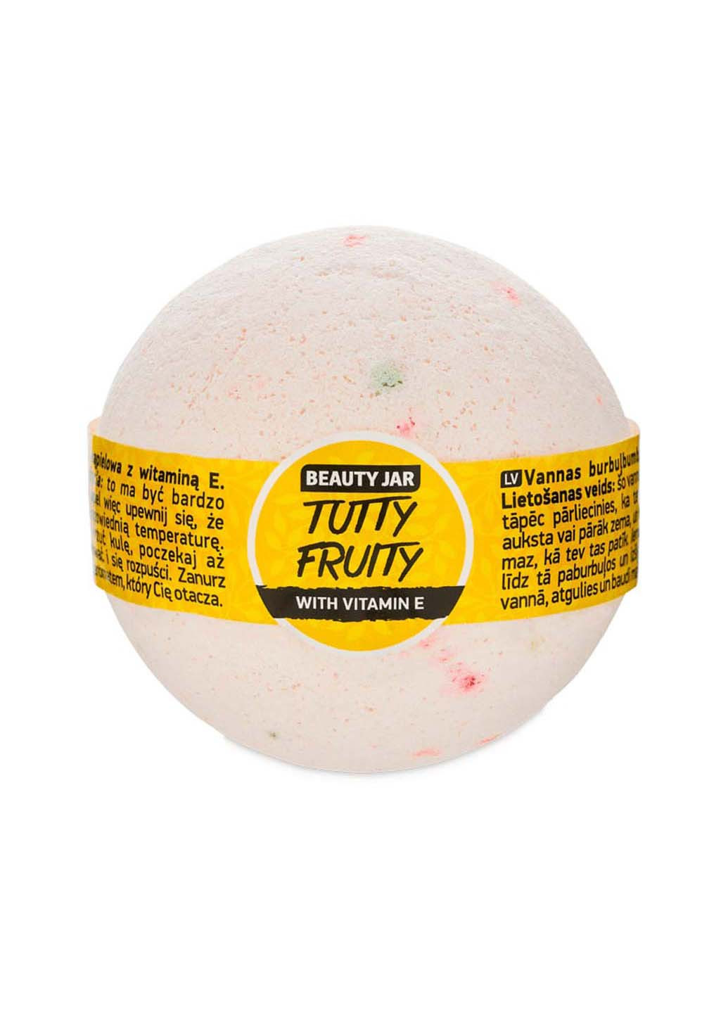 Бомбочка для ванни Tutty Fruity 150 г Beauty Jar (267229477)