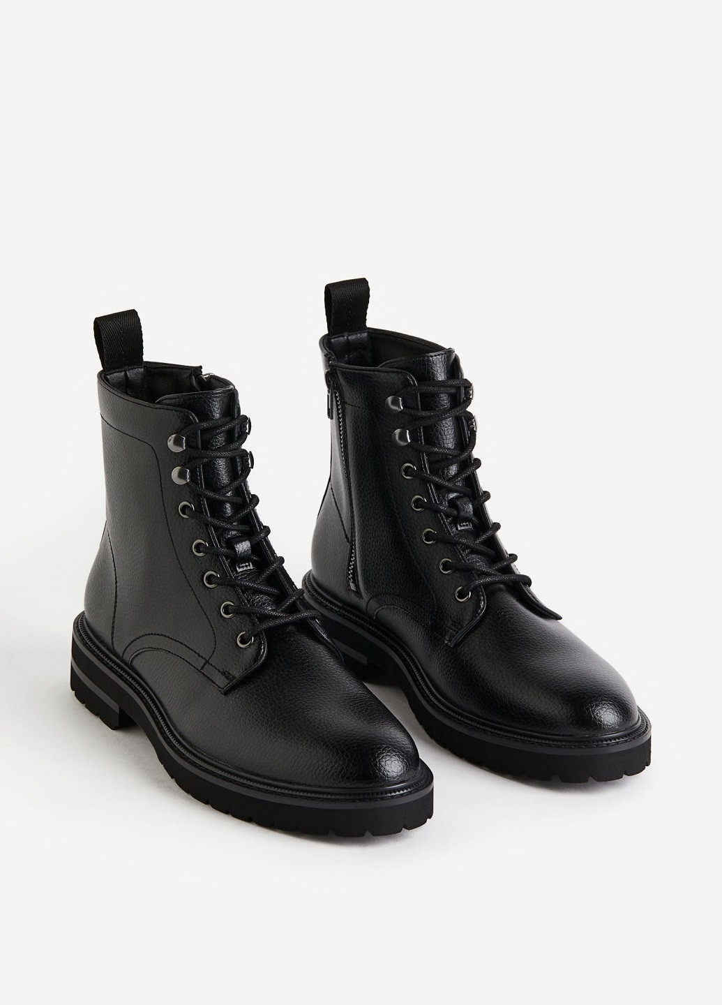 Черные осенние ботинки H&M