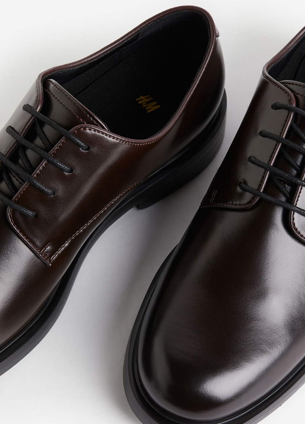 Темно-коричневые кэжуал туфли H&M